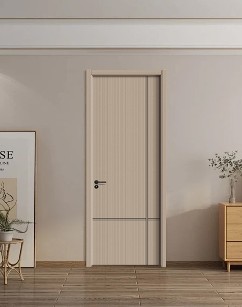 Carbon crystal interior door